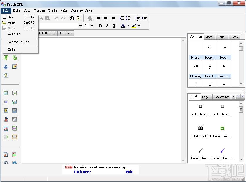 HTML编辑器,Fresh HTML,FreshHTML,HTML